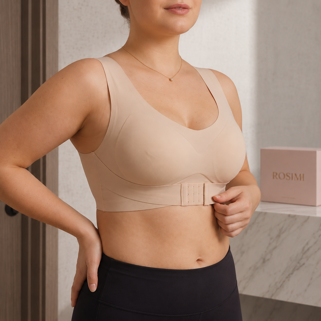Rosimi - Sırt Dikleştirici Push-Up Sütyen